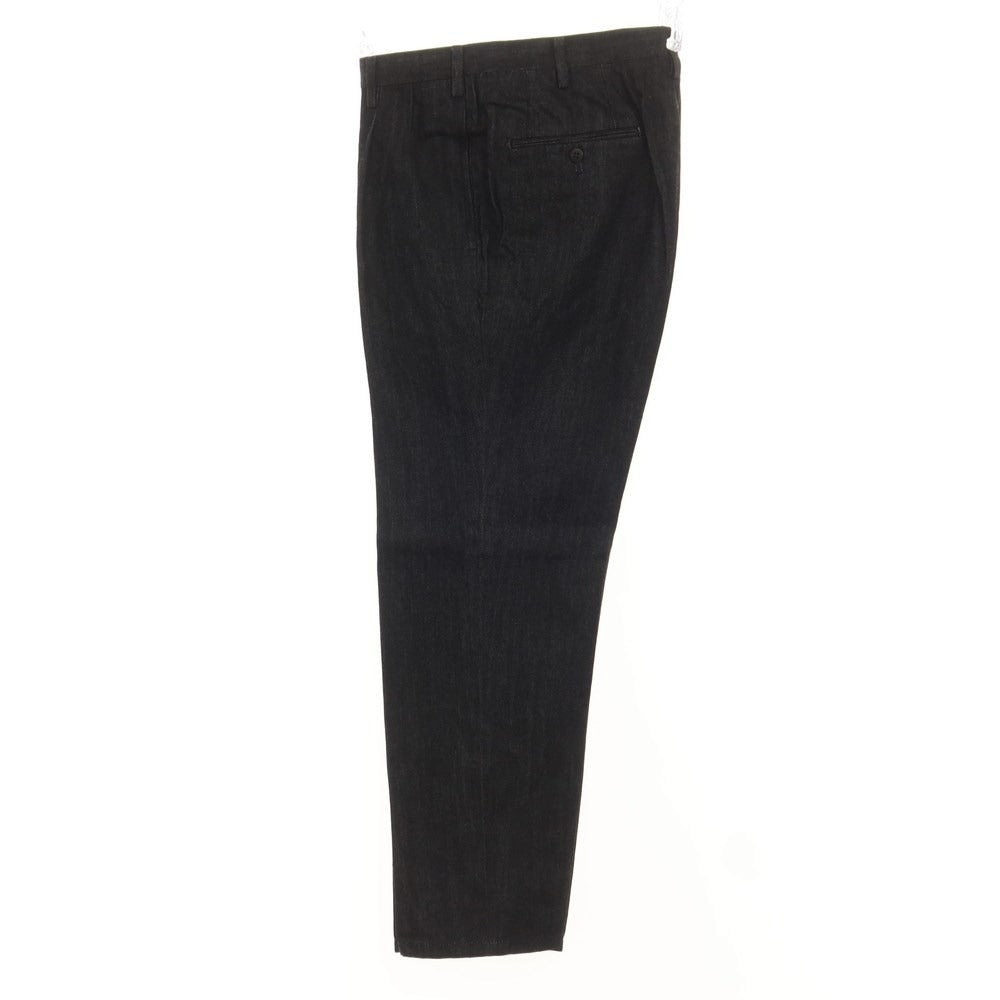 [Used] SO cotton denim casual slacks pants
 Black [Size 44] [BLK] [S/S] [Condition Rank B] [Men&