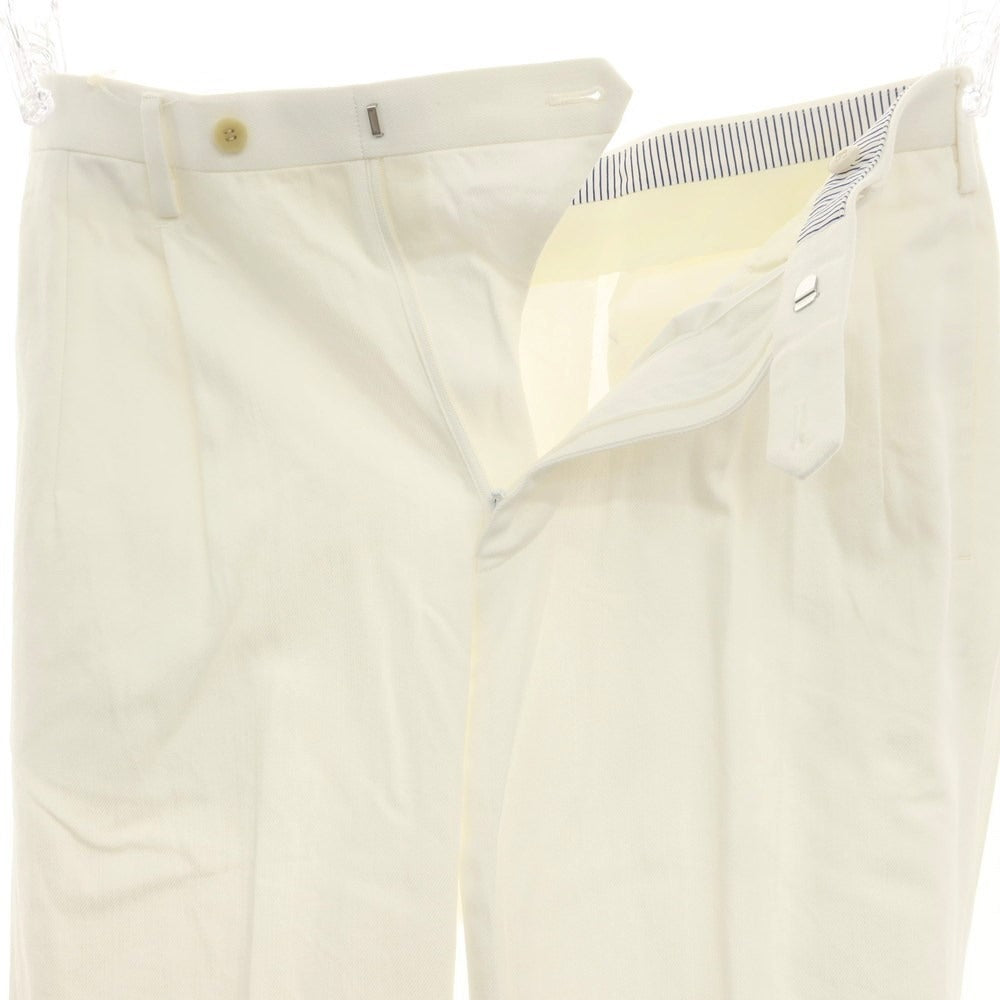 [Used] SO Cotton Casual Slacks Pants
 White [Size 44] [WHT] [S/S] [Condition Rank B] [Men&