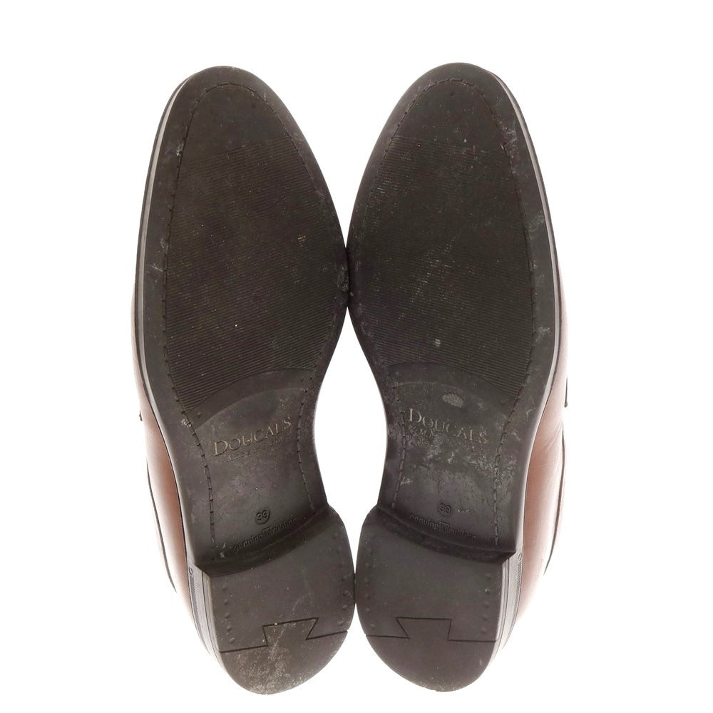 [Used] DOUCALS coin loafers, brown [39] [Condition: C] [Men&