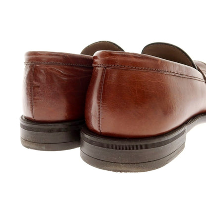 [Used] DOUCALS coin loafers, brown [39] [Condition: C] [Men&