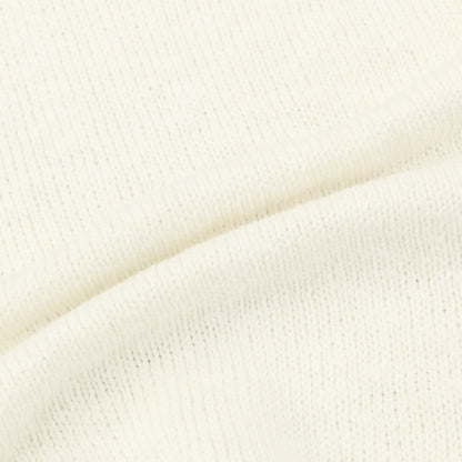 [Used] Drumohr Cotton Linen V-neck Pullover Knit
 Off-white [Size 48] [WHT] [S/S] [Condition Rank C] [Men&