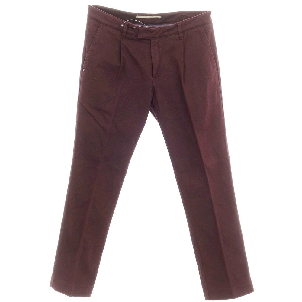 [Used] Chiplus C+ Stretch Cotton Casual Slacks Pants Wine [32] [Condition Rank B] [Men&