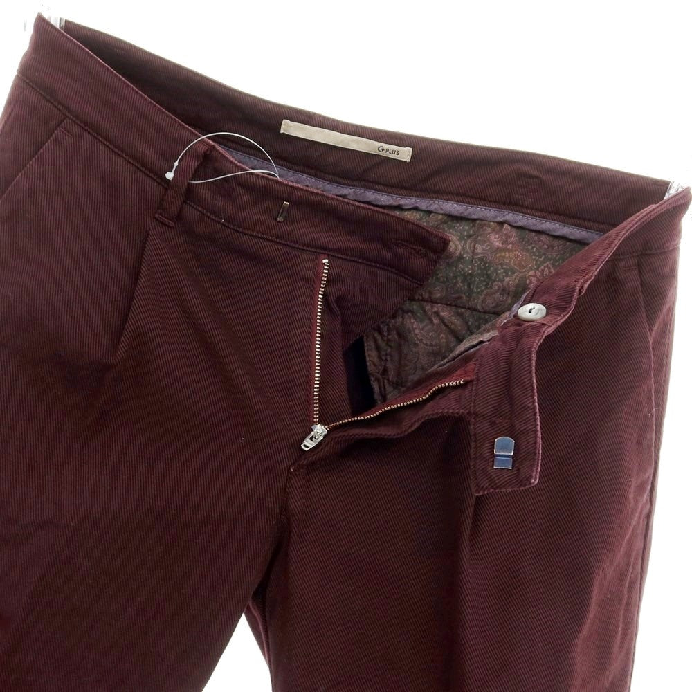 [Used] Chiplus C+ Stretch Cotton Casual Slacks Pants Wine [32] [Condition Rank B] [Men&