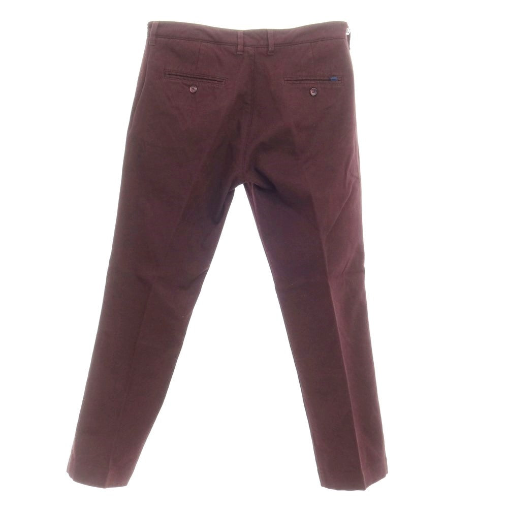 [Used] Chiplus C+ Stretch Cotton Casual Slacks Pants Wine [32] [Condition Rank B] [Men&