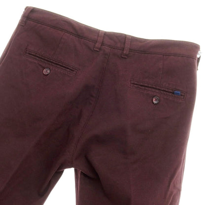 [Used] Chiplus C+ Stretch Cotton Casual Slacks Pants Wine [32] [Condition Rank B] [Men&