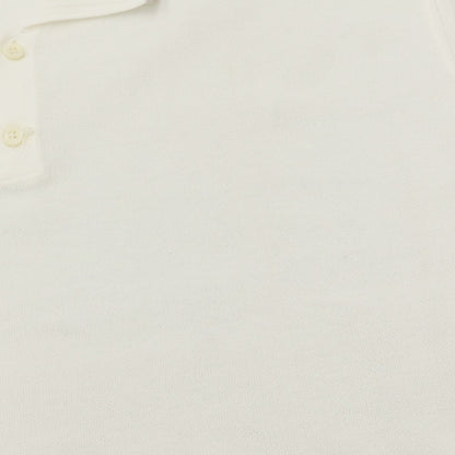 【中古】ブリオーニ Brioni コットン 半袖 ポロニット
 ホワイト【サイズXXL】【WHT】【S/S】【状態ランクC】【メンズ】
【759593】