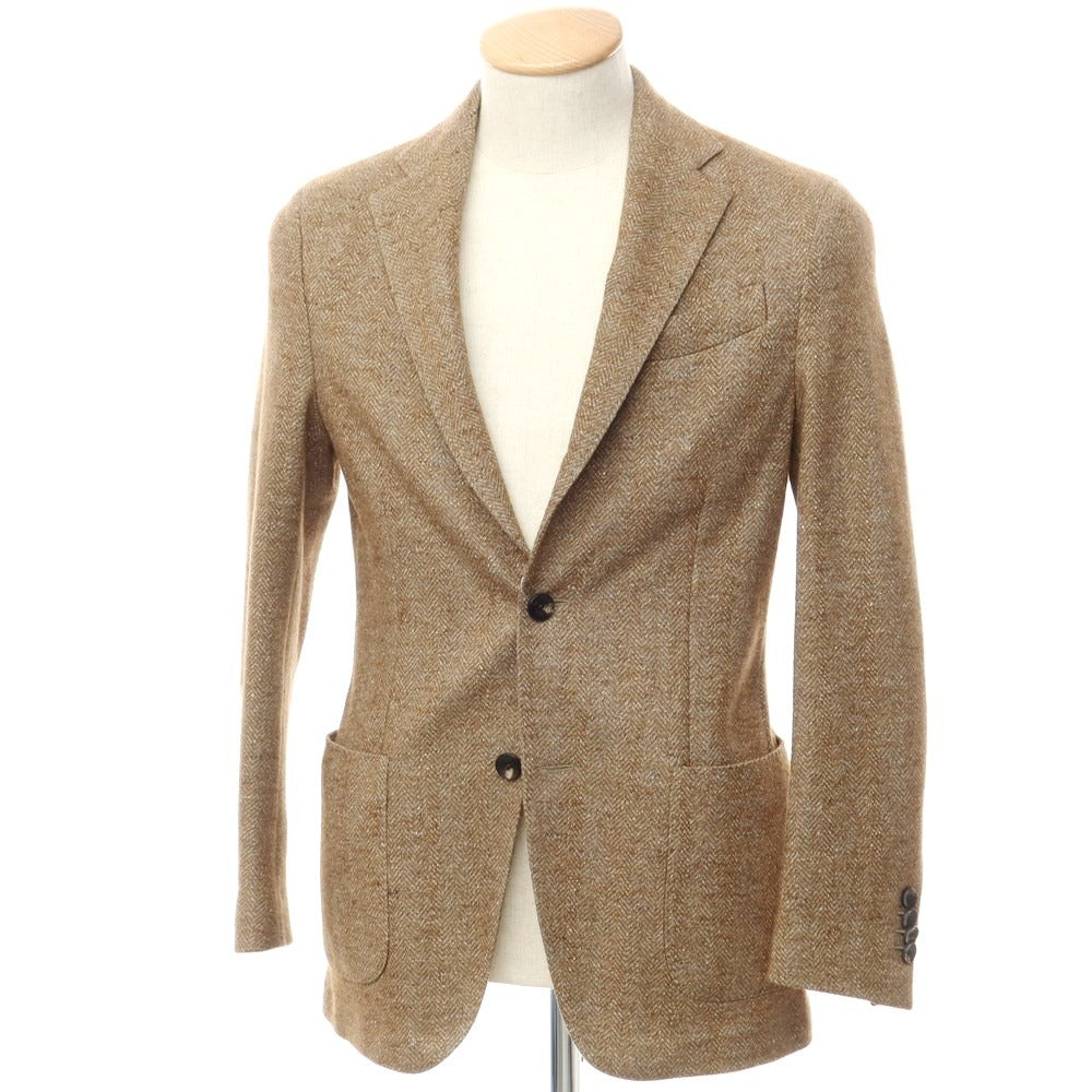 [Used] LARDINI wool cotton linen 3B tailored jacket
 Brown x Gray [Size 44] [BRW] [A/W] [Condition Rank B] ​​[Men&