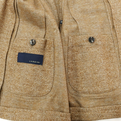 [Used] LARDINI wool cotton linen 3B tailored jacket
 Brown x Gray [Size 44] [BRW] [A/W] [Condition Rank B] ​​[Men&