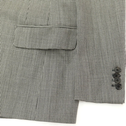 [Used] TOMORROWLAND Wool 2B Tailored Jacket Black x Off White [Size 44] [GRY] [S/S] [Condition Rank B] [Men&