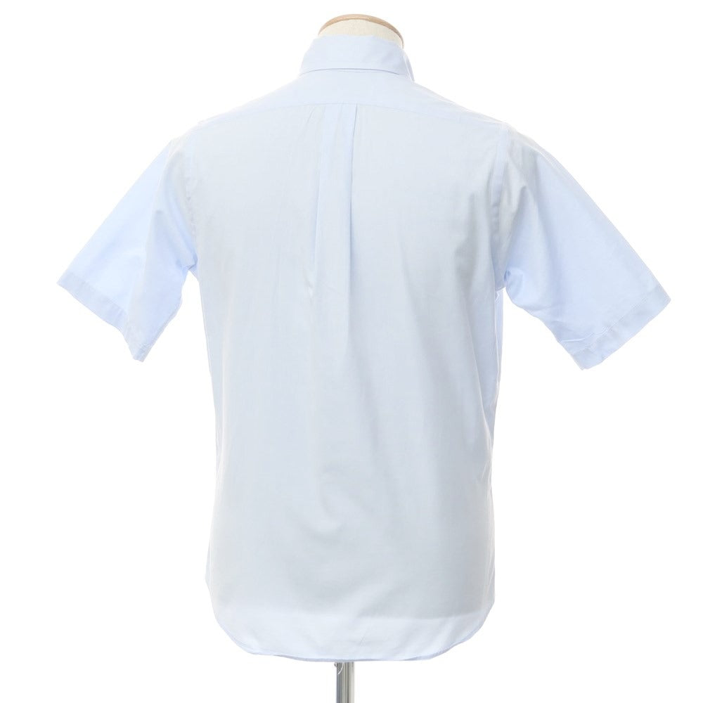 [Used] INDIVIDUALIZED SHIRTS Cotton Button-down Short Sleeve Shirt Light Blue [S] [Condition Rank C] [Men&