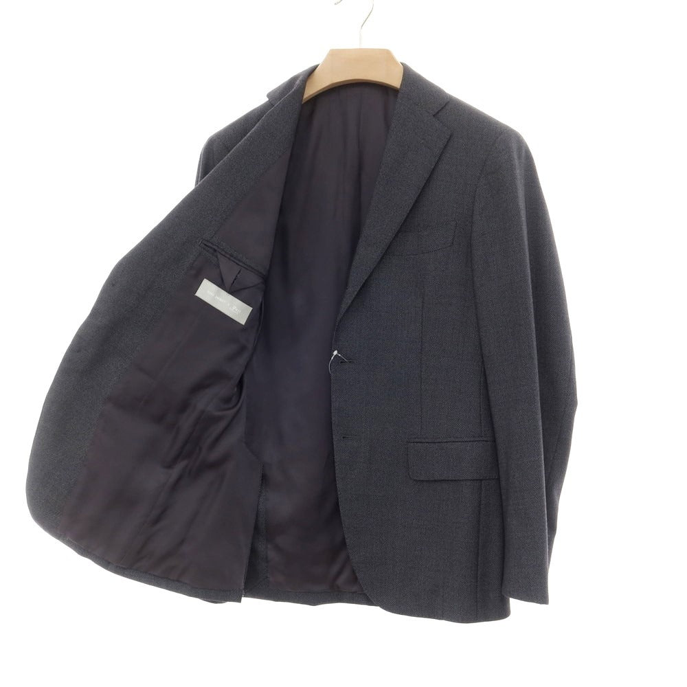 【中古】リングヂャケット RING JACKET ×guji ウール 3つボタンスーツ グレー【 44 】【 状態ランクB 】【 メンズ 】