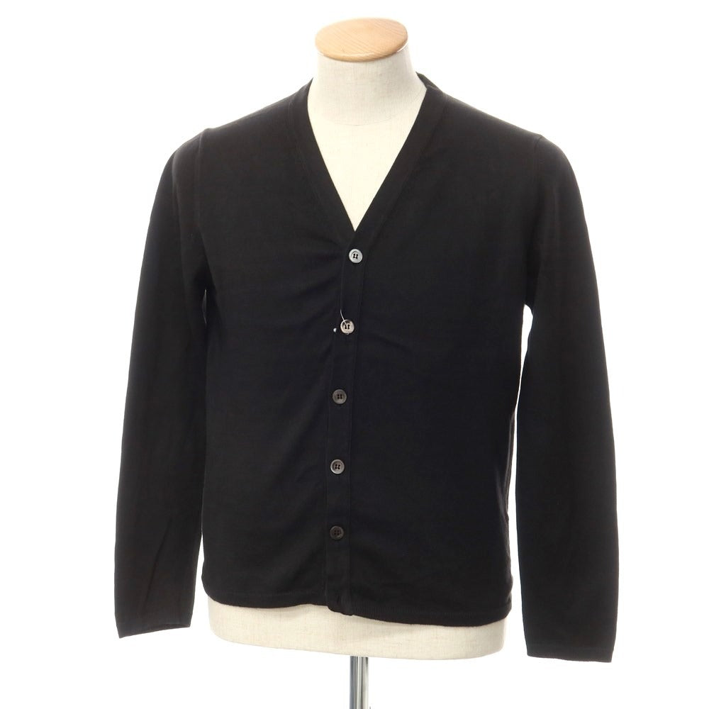 [Used] CRUCIANI cotton cardigan
 Black [Size 44] [BLK] [S/S] [Condition Rank C] [Men&