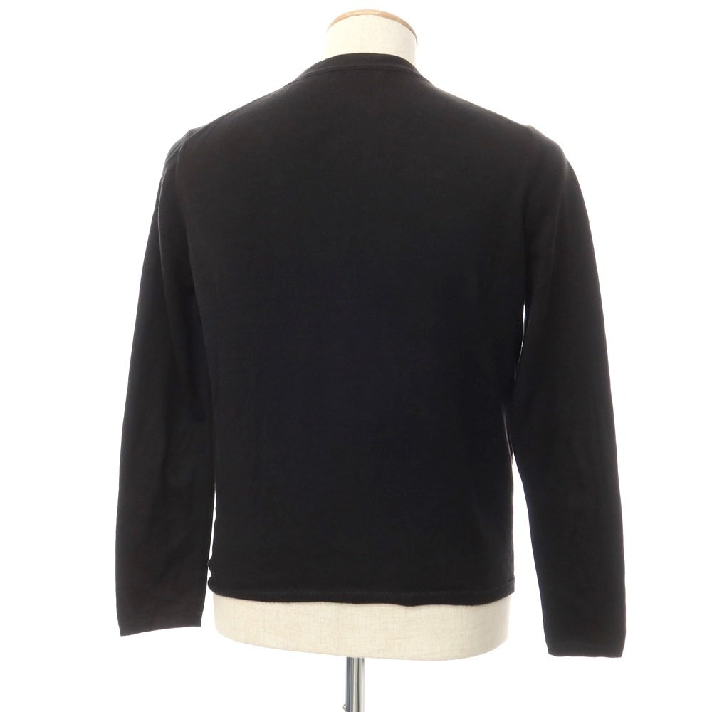 [Used] CRUCIANI cotton cardigan
 Black [Size 44] [BLK] [S/S] [Condition Rank C] [Men&