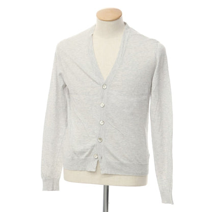 [Used] Drumohr Cotton Cardigan Light Gray [Size 44] [GRY] [S/S] [Condition Rank C] [Men&