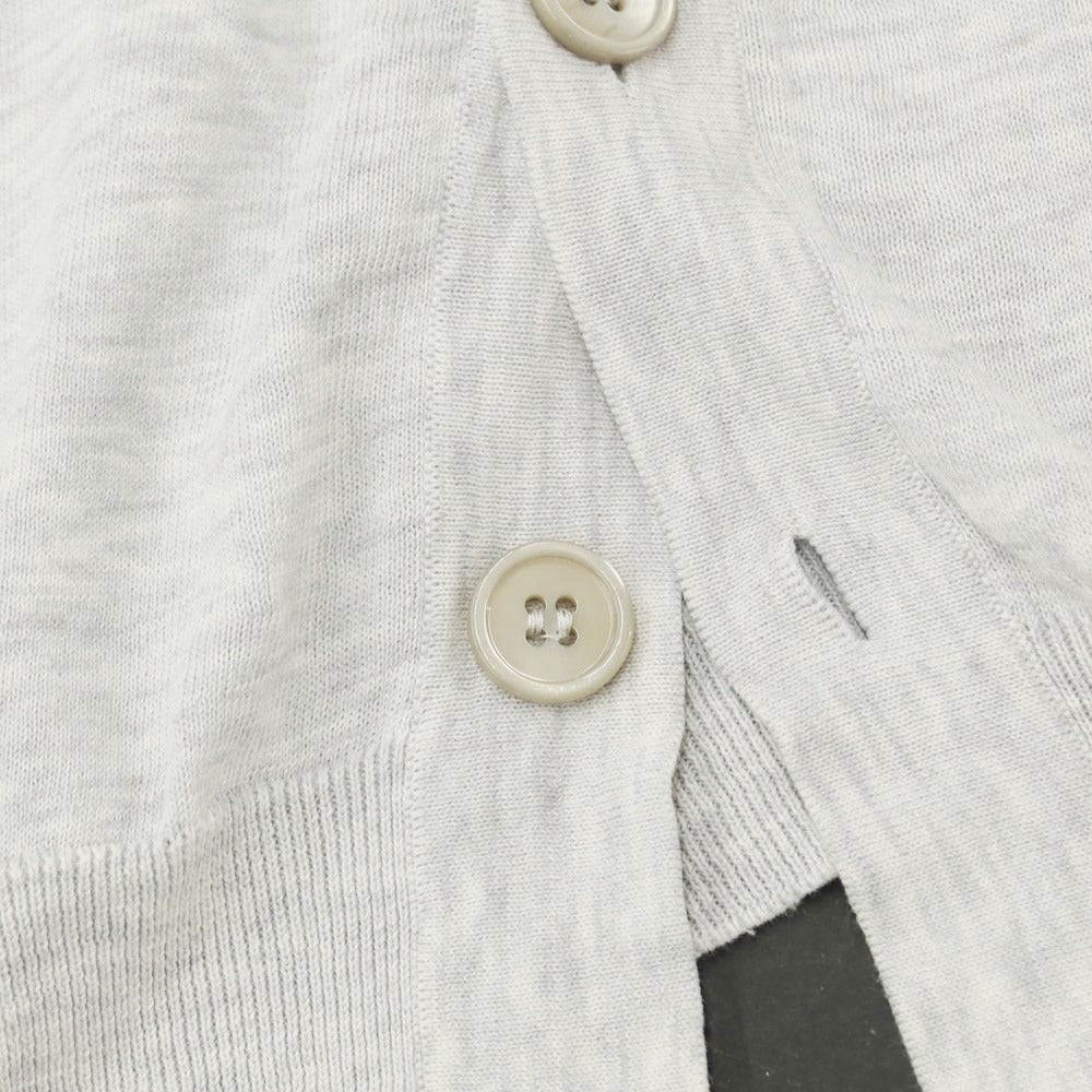 [Used] Drumohr Cotton Cardigan Light Gray [Size 44] [GRY] [S/S] [Condition Rank C] [Men&