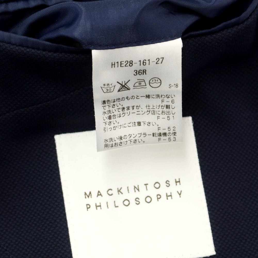 【中古】マッキントッシュフィロソフィー MACKINTOSH PHILOSOPHY TROTTER ポリエステル 2B テーラードジャケット ネイビー【サイズ36R】【NVY】【S/S】【状態ランクB】【メンズ】【759569】
[CPD]