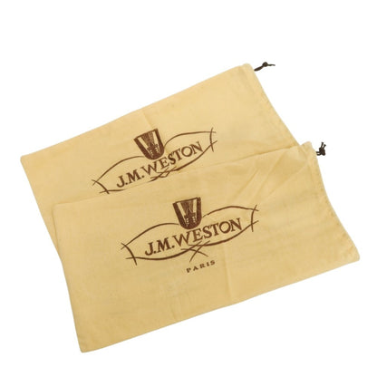 【中古】ジェイエムウエストン J.M WESTON スエード コインローファー ダークブラウン【 8 1/2E 】【 状態ランクD 】【 メンズ 】