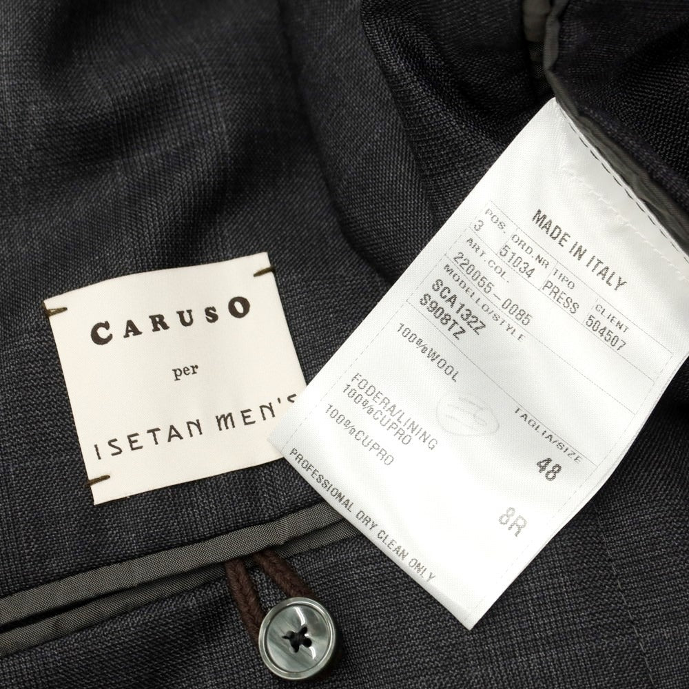 [Used] [Unused] Raffaele Caruso Wool Set-up 3-Button Suit Grey [Size 48] [GRY] [S/S] [Condition Rank S] [Men&