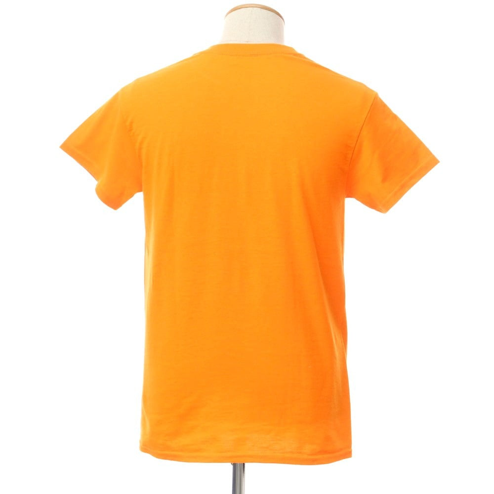 [Used] XLARGE Cotton Polyester Crew Neck Short Sleeve T-Shirt Fluorescent Orange [S] [Condition Rank C] [Men&