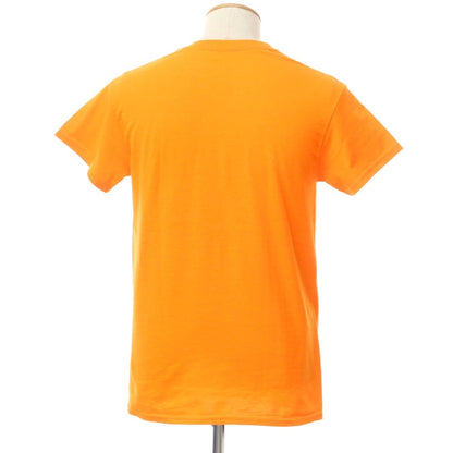 [Used] XLARGE Cotton Polyester Crew Neck Short Sleeve T-Shirt Fluorescent Orange [S] [Condition Rank C] [Men&