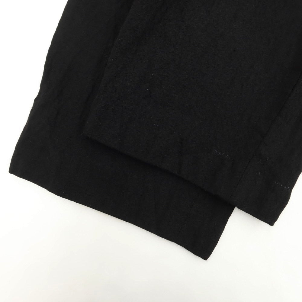 [Used] Wallace &amp;amp; Murron Wool Polyester Casual Slacks Pants
 Black [Size 1] [BLK] [S/S] [Condition Rank C] [Men&