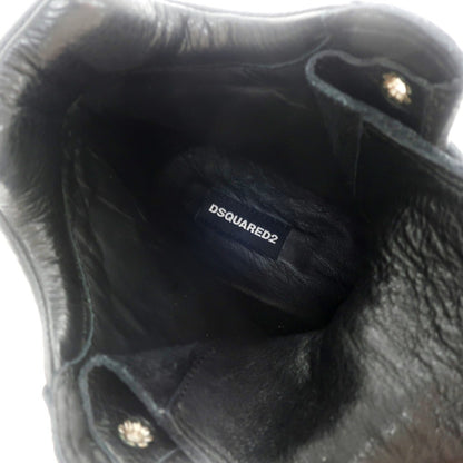 [Used] DSQUARED2 Mountain Boots Black [40] [Condition Rank A] [Men&