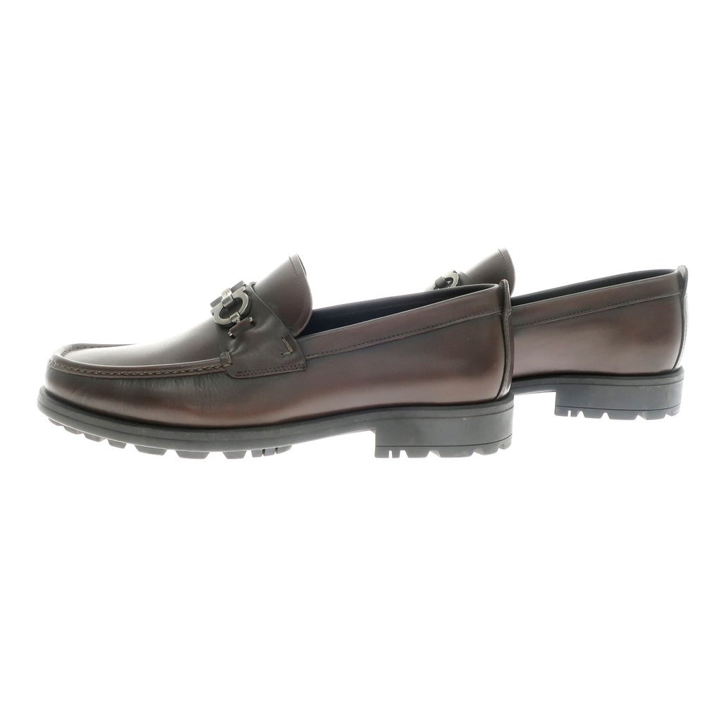 [Used] Salvatore Ferragamo Moccasin Bit Loafers Brown [8] [Condition Rank A] [Men&