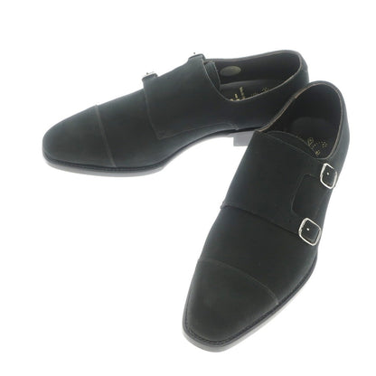 [Used] Perfetto VENERDI Suede Double Monk Dress Shoes Black [8] [Condition Rank A] [Men&