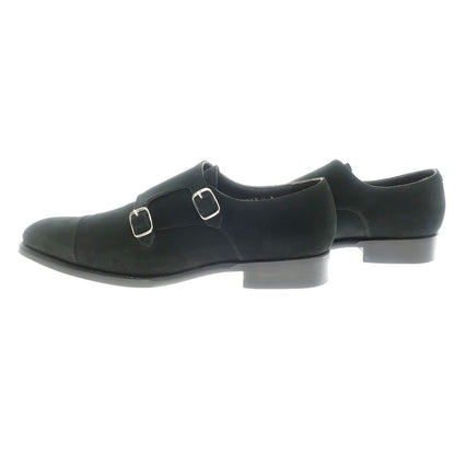 [Used] Perfetto VENERDI Suede Double Monk Dress Shoes Black [8] [Condition Rank A] [Men&