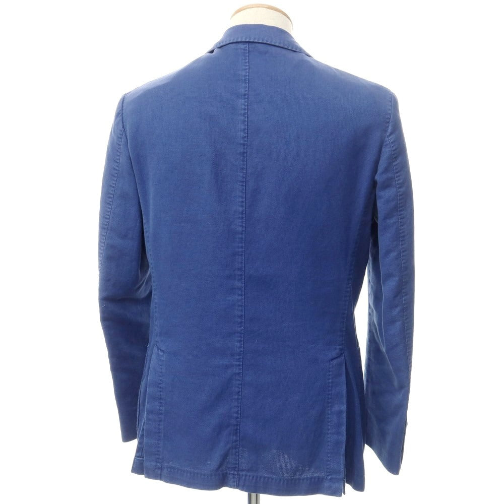 [Used] LBM1911 Cotton Linen Casual Jacket Blue [44] [Condition Rank C] [Men&