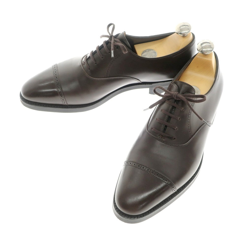 [Used] John Lobb PHILIP2 Straight Tip Dress Shoes Dark Brown [6E] [Condition Rank B] [Men&