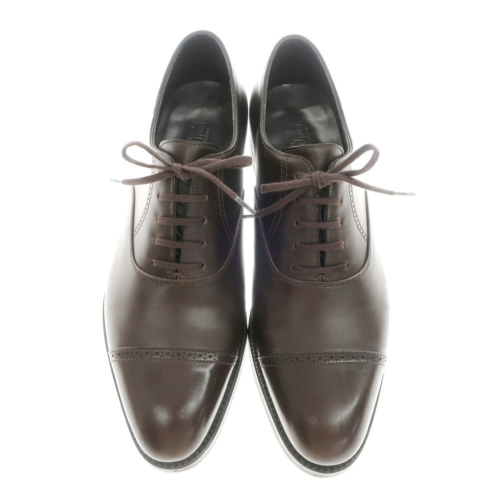 【中古】ジョンロブ John Lobb PHILIP2 ストレートチップ ドレスシューズ ダークブラウン【 6E 】【 状態ランクB 】【 メンズ 】
[BPD]