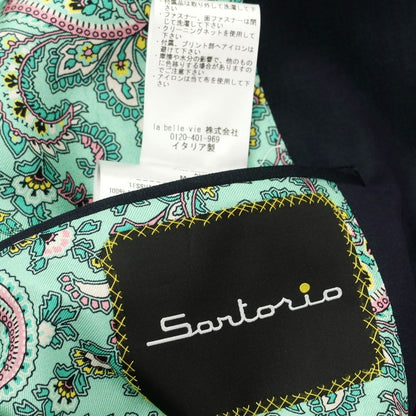 [Used] Sartorio wool suit, 3-button suit, green navy [Size M] [GRN] [S/S] [Condition Rank B] ​​[Men&