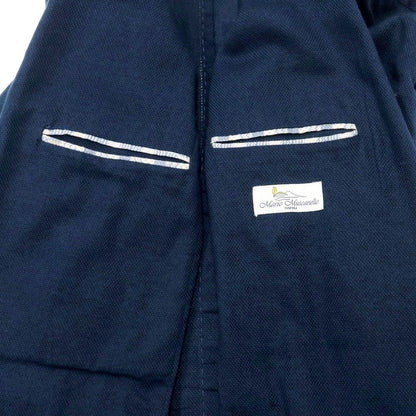 [Used] Mario Muscariello Cotton Casual Jacket Navy [48] [Condition Rank C] [Men&