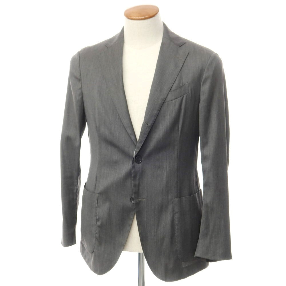 [Used] LARDINI Stretch Wool Nylon Casual Jacket, Gray [46] [Condition Rank B] [Men&