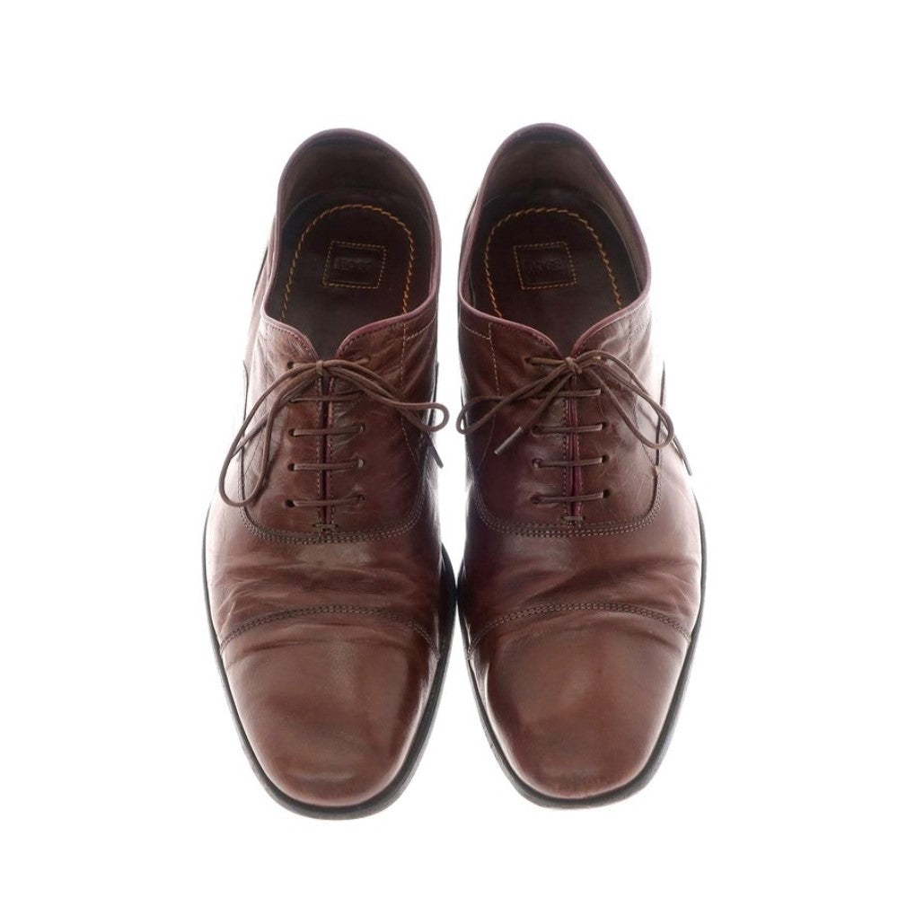 [Used] HUGO BOSS Straight Tip Dress Shoes Brown [41] [Condition Rank C] [Men&