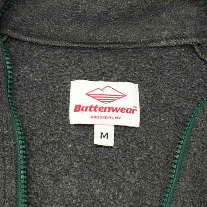 【中古】バッテンウェア BATTENWEAR ポリエステル フリースジャケット ブルゾン ダークグレーxグリーン【 M 】【 状態ランクC 】【 メンズ 】
[APD]