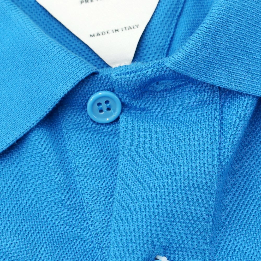 [Used] [Unused] BOTTEGA VENETA Pique Cotton Short Sleeve Polo Shirt Light Blue [S] [Condition Rank S] [Men&