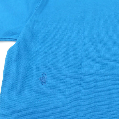 [Used] [Unused] BOTTEGA VENETA Pique Cotton Short Sleeve Polo Shirt Light Blue [S] [Condition Rank S] [Men&