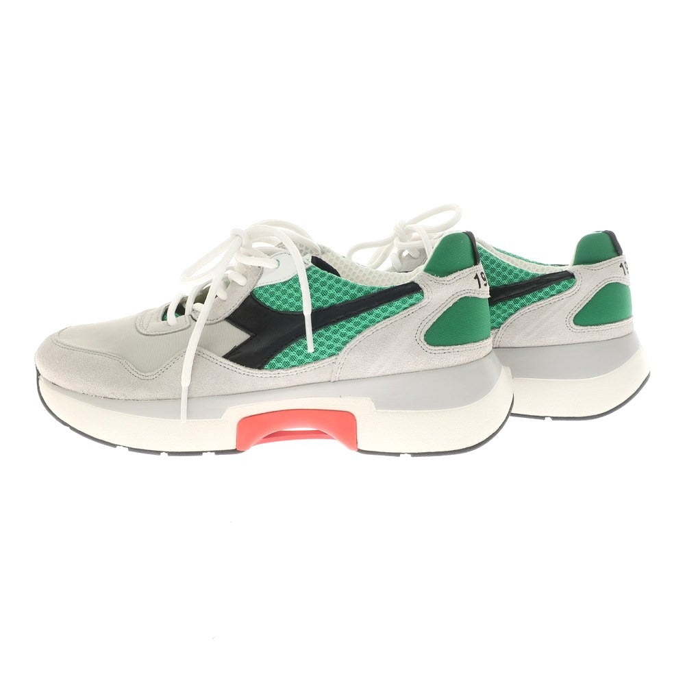 [Used] Diadora N9000 TXS sneakers, light gray x green [27cm] [Condition Rank A] [Men&