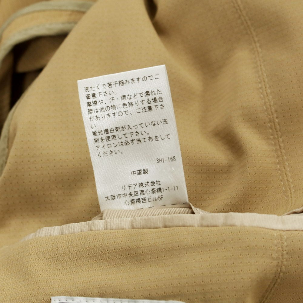 [Used] STRASBURGO polyester set-up 3-button suit, beige [Size S] [BEI] [S/S] [Condition Rank B] ​​[Men&