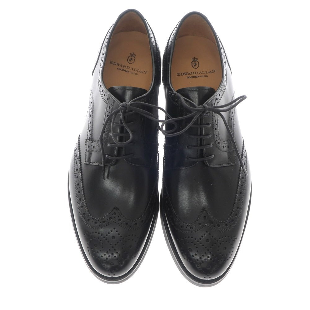 [Used] [Unused] Edward Allen Wingtip Dress Shoes Black [41] [Condition Rank S] [Men&