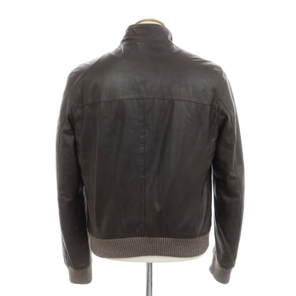 【中古】ハケットロンドン HACKETT LONDON ラムスキン ジップアップ レザーブルゾン ダークブラウン【 M 】【 状態ランクB 】【 メンズ 】
[CPD]