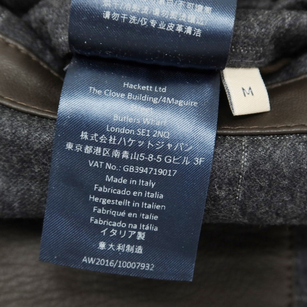 【中古】ハケットロンドン HACKETT LONDON ラムスキン ジップアップ レザーブルゾン ダークブラウン【 M 】【 状態ランクB 】【 メンズ 】
[CPD]