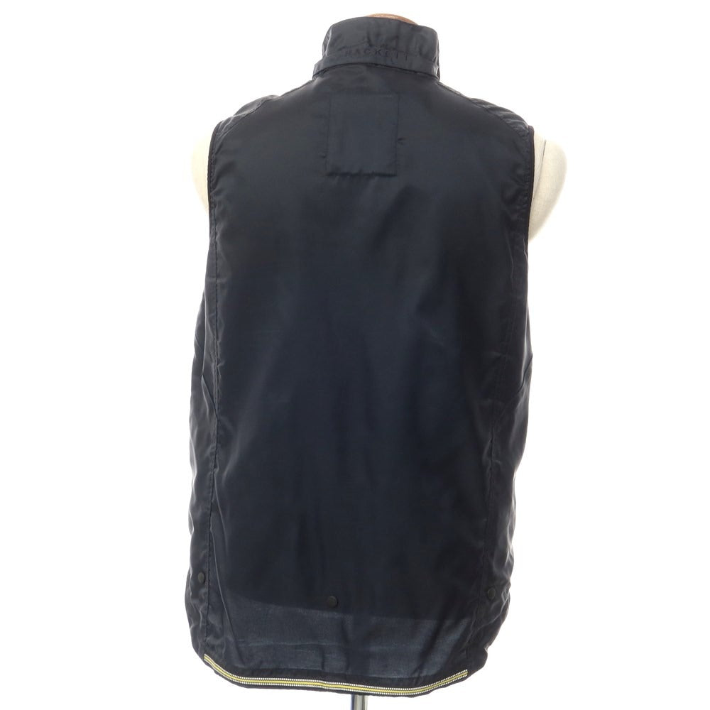 [Used] Hackett London Nylon Zip-up Blouson Black Navy [M] [Condition Rank C] [Men&