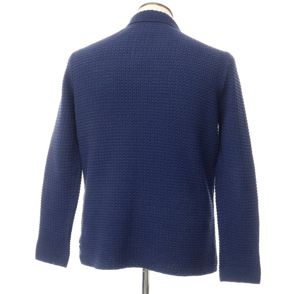 [Used] ACCA NOVE CINQUETRE H953 Mid-gauge cotton cardigan, navy [50] [Condition rank B] [Men&