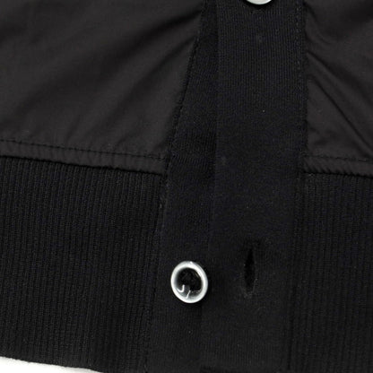 [Used] AQUARAMA Nylon Switch Knit Cardigan Black [50] [Condition Rank C] [Men&