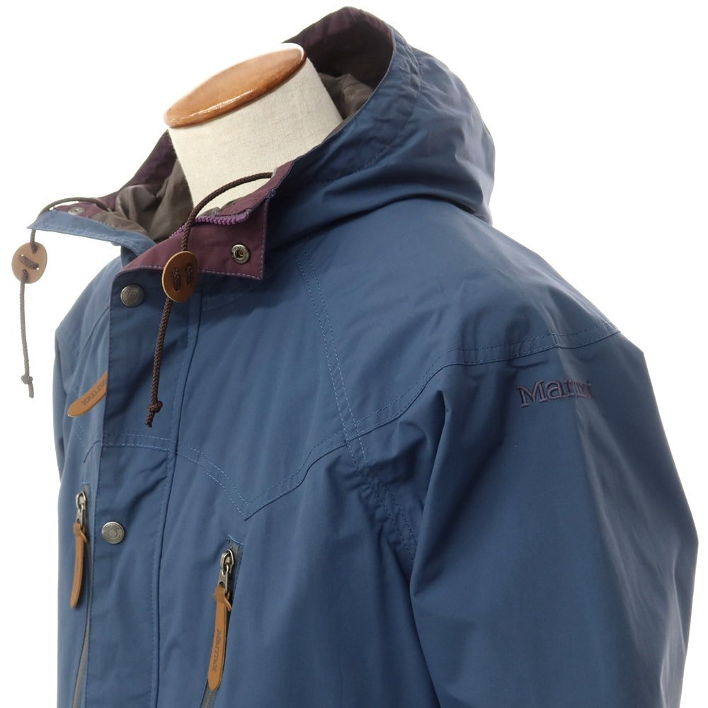 [Used] Marmot Nylon Mountain Parka, Light Navy x Purple [M] [Condition Rank C] [Men&