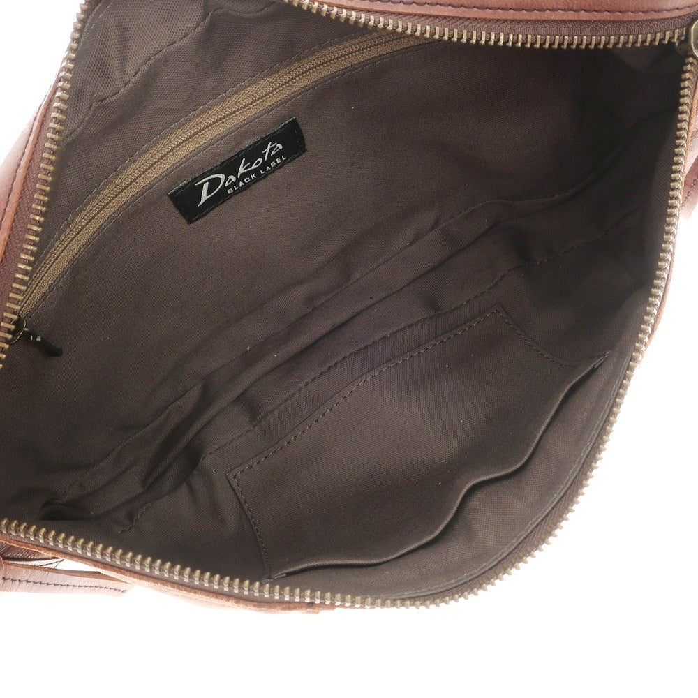 [Used] Dakota Leather Body Bag Brown [Condition Rank C] [Men&