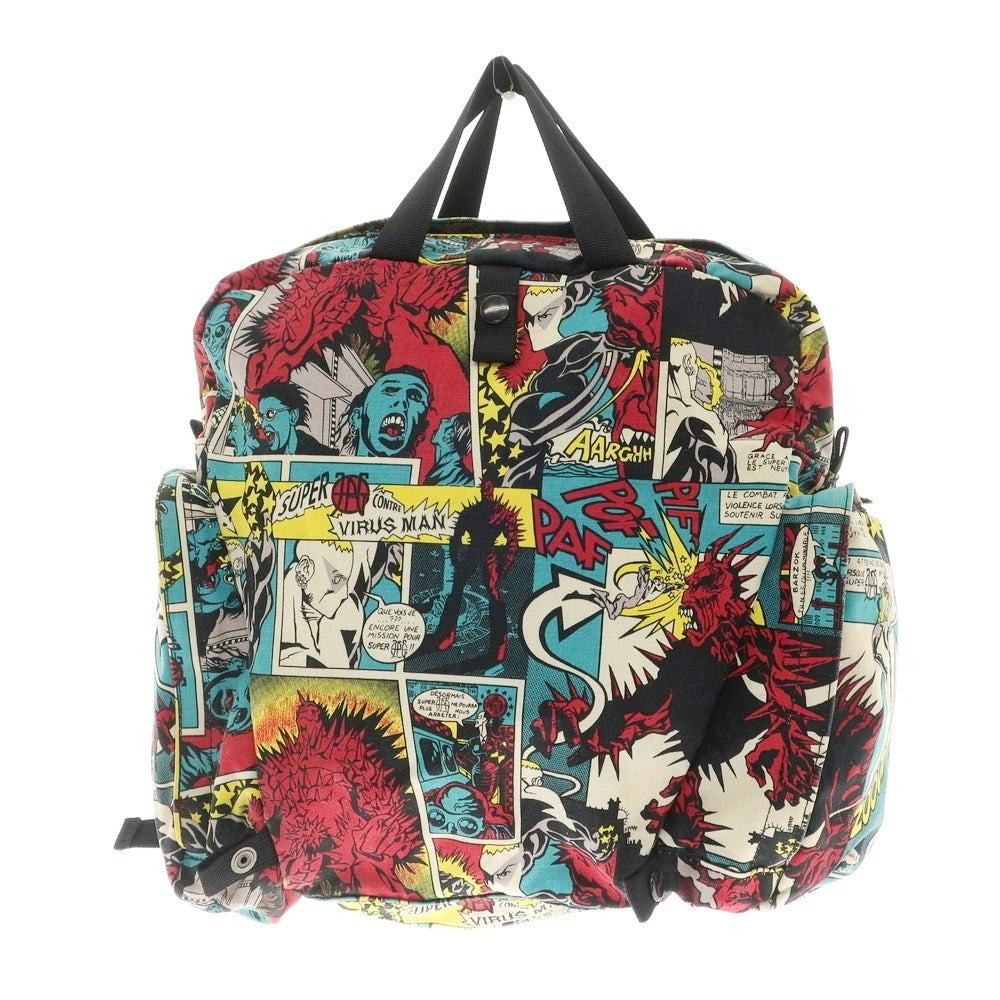 [Used] Jean Paul Gaultier JEAN-PAUL GAULTIER JPG Zipage Anime Pattern Backpack Multicolor [Condition Rank C] [Unisex]